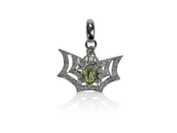 Charlotte's Web Peridot Charm/Pendant