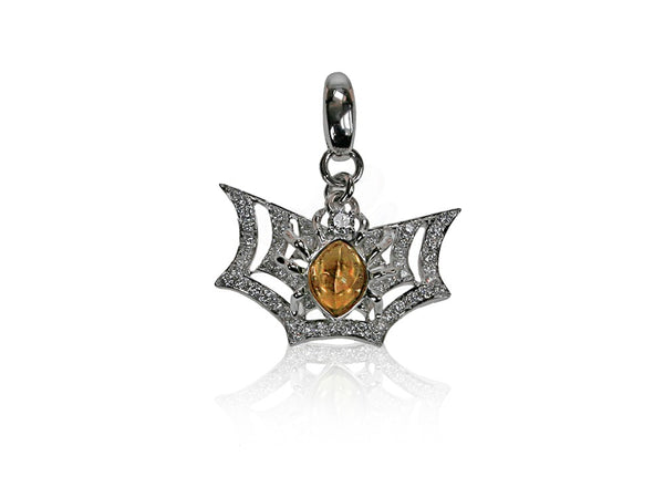 Charlotte's Web Citrine Charm/Pendant