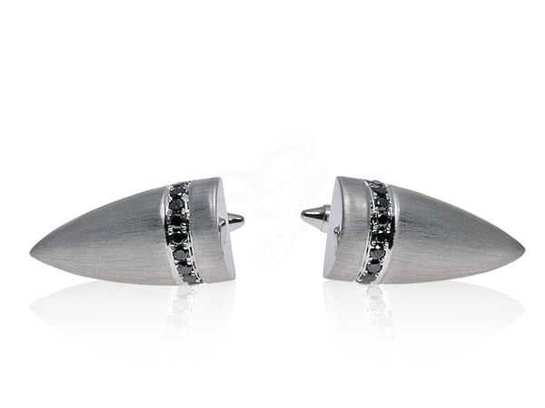 Locked 'n' Loaded Black Diamond Cufflinks