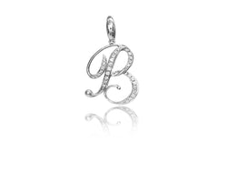 Diamond B Pendant / Charm