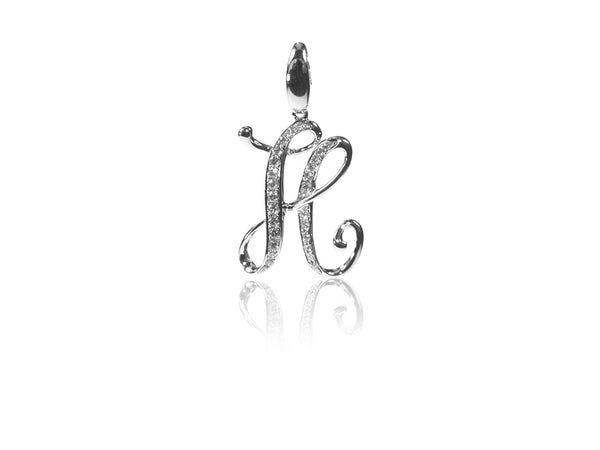 Diamond H Pendant / Charm