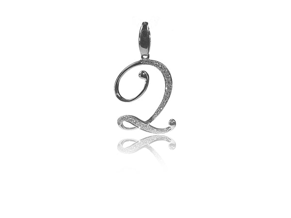 Diamond Q Pendant / Charm