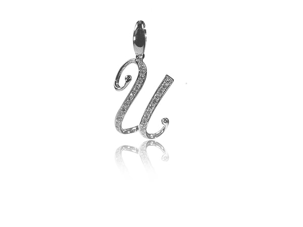 Diamond U Pendant / Charm